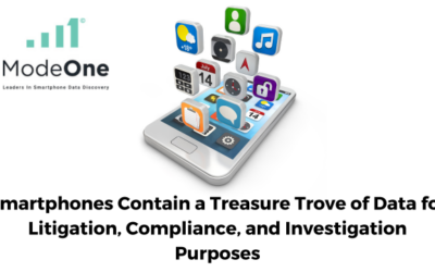 Smartphones Contain a Treasure Trove of Data for Litigation, Compliance, and Investigation Purposes