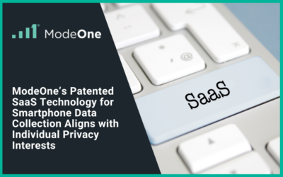ModeOne’s Patented SaaS Technology for Smartphone Data Collection Aligns with Individual Privacy Interests