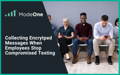 Collecting Encrypted Messages When Employees Stop Compromised Texting