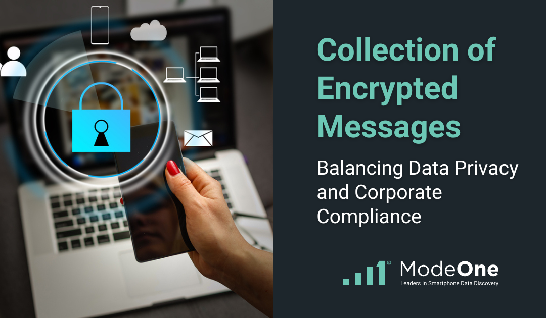 Collecting Encrypted Messages When Employees Stop Compromised Texting