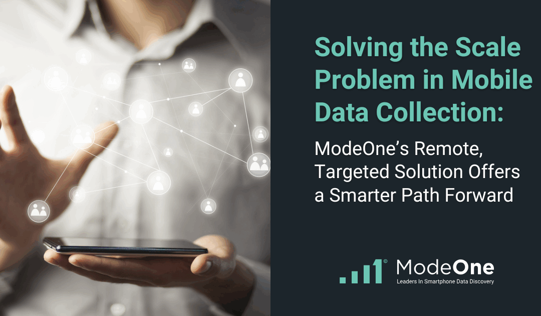 Solving the Scale Problem in Mobile Data Collection