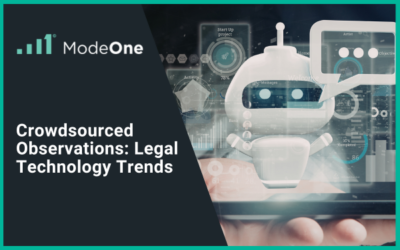 Crowdsourced Observations: Legal Technology Trends