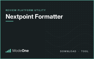 Nextpoint Formatter