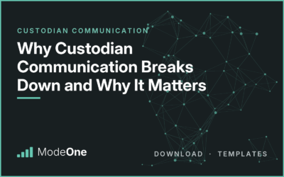 Why Custodian Communication Breaks Down and Why It Matters: Custodian Communication Templates